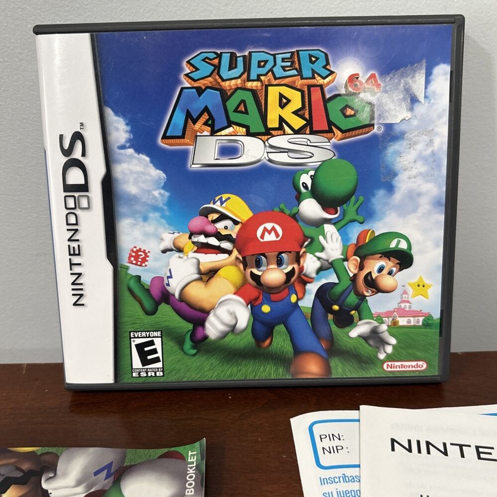 Super Mario 64 DS (Nintendo DS, 2004) Complete With Manual - Picture 6 of 8